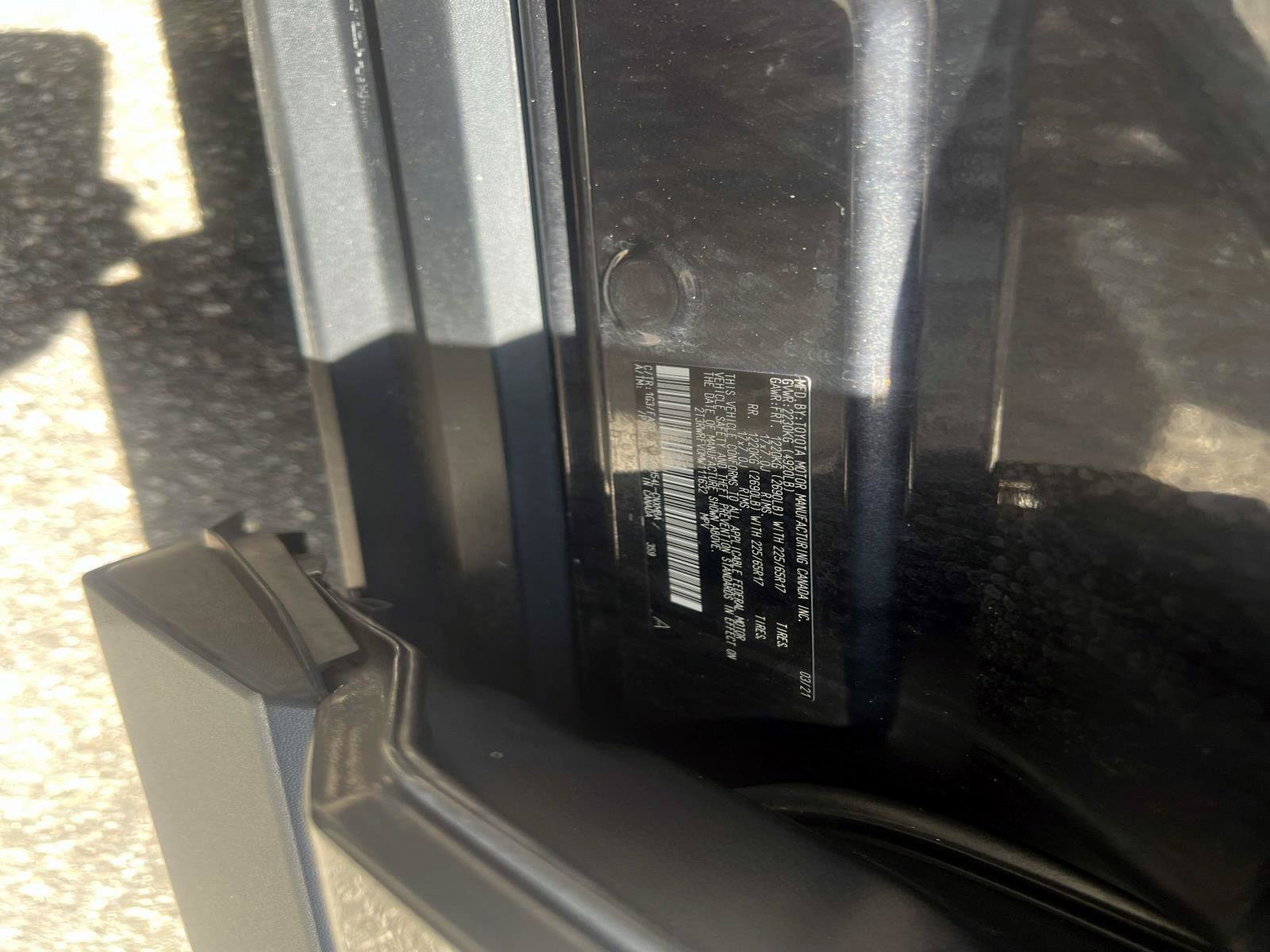 Used 2021 Magnetic Gray Metallic Toyota Hybrid XLE image 6