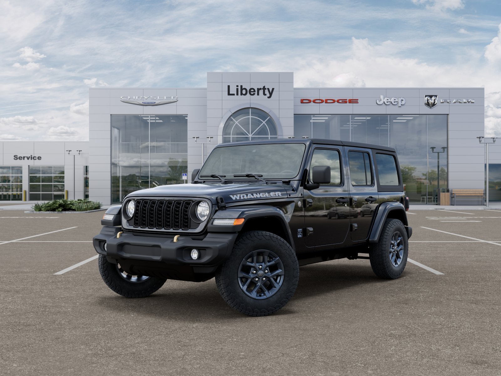 New 2026 Black Clear-Coat Exterior Paint Jeep 85th Anniversary Edition image 34