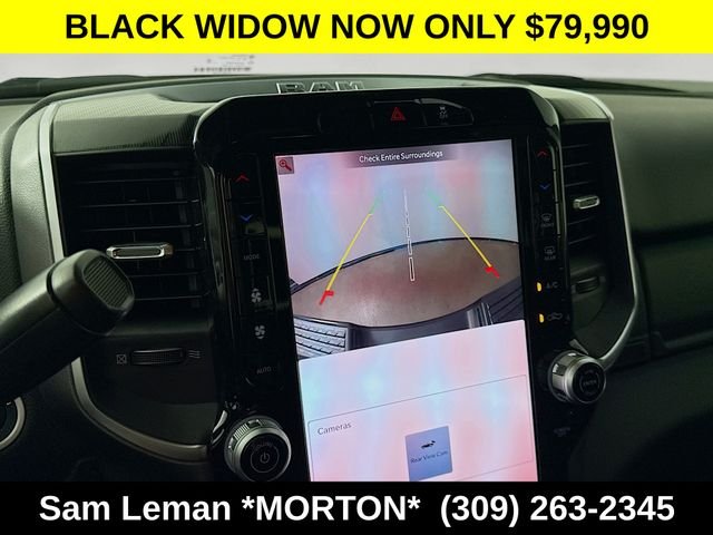 New 2025 Diamond Black Crystal Pearl-Coat Exterior Paint Ram Big Horn image 14