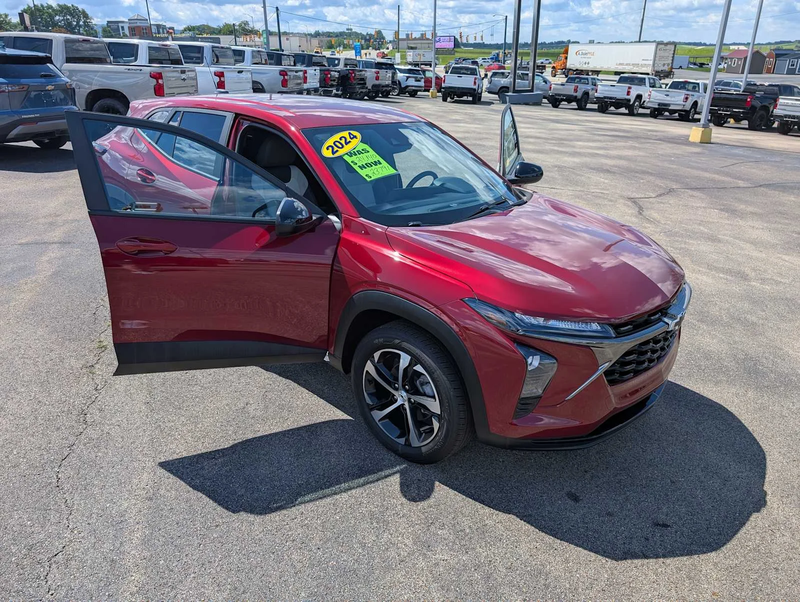 Used 2024 Crimson Metallic Chevrolet 1RS image 16