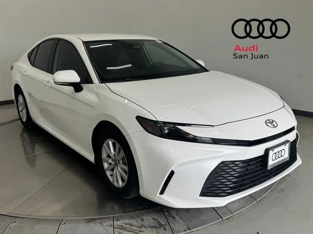 Used 2025 White Toyota LE image 1