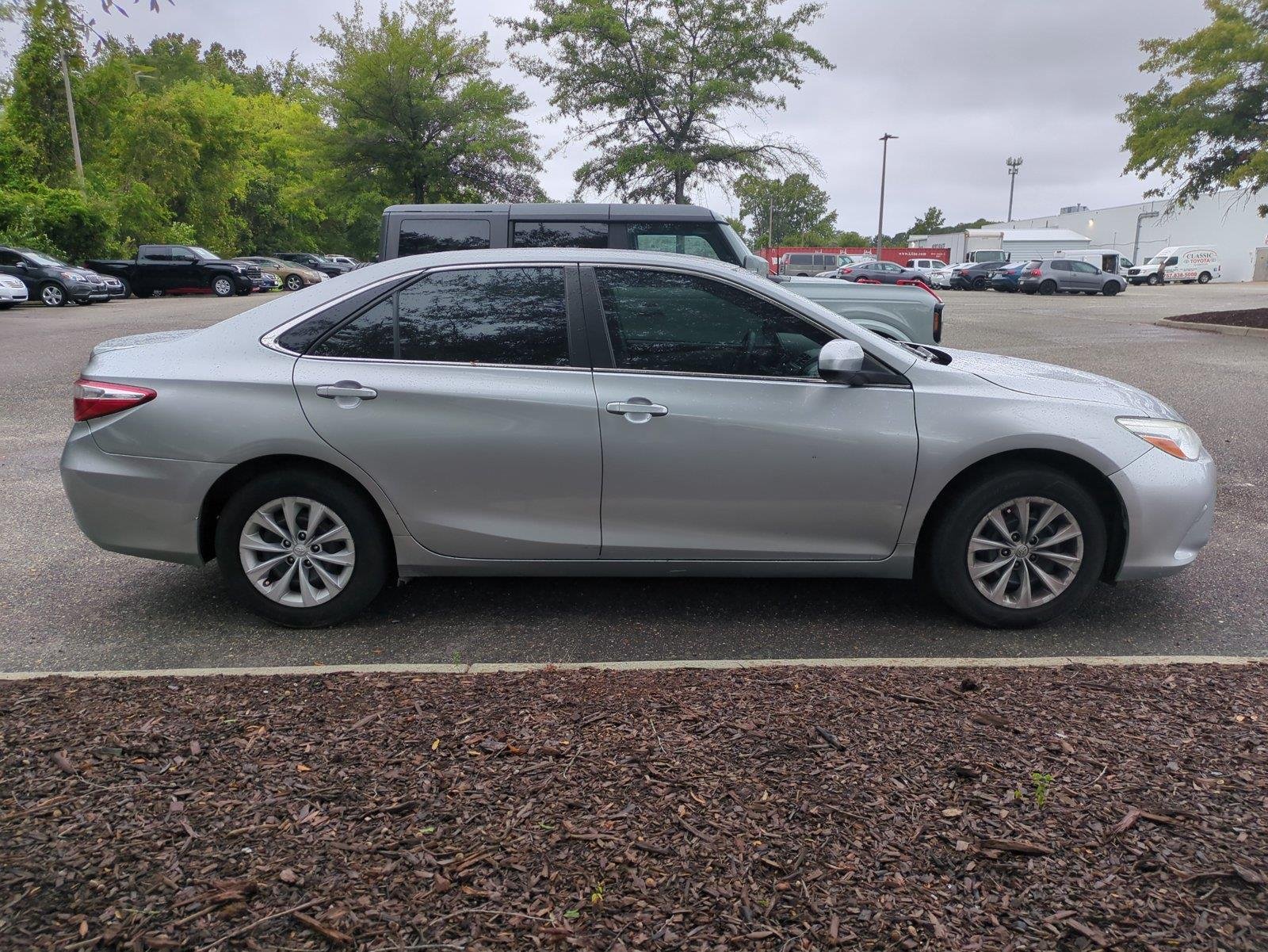Used 2017 Celestial Silver Metallic Toyota LE image 3