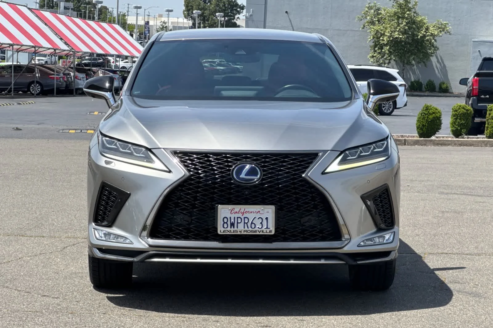 Used 2021 Atomic Silver Lexus F SPORT Appearance image 10