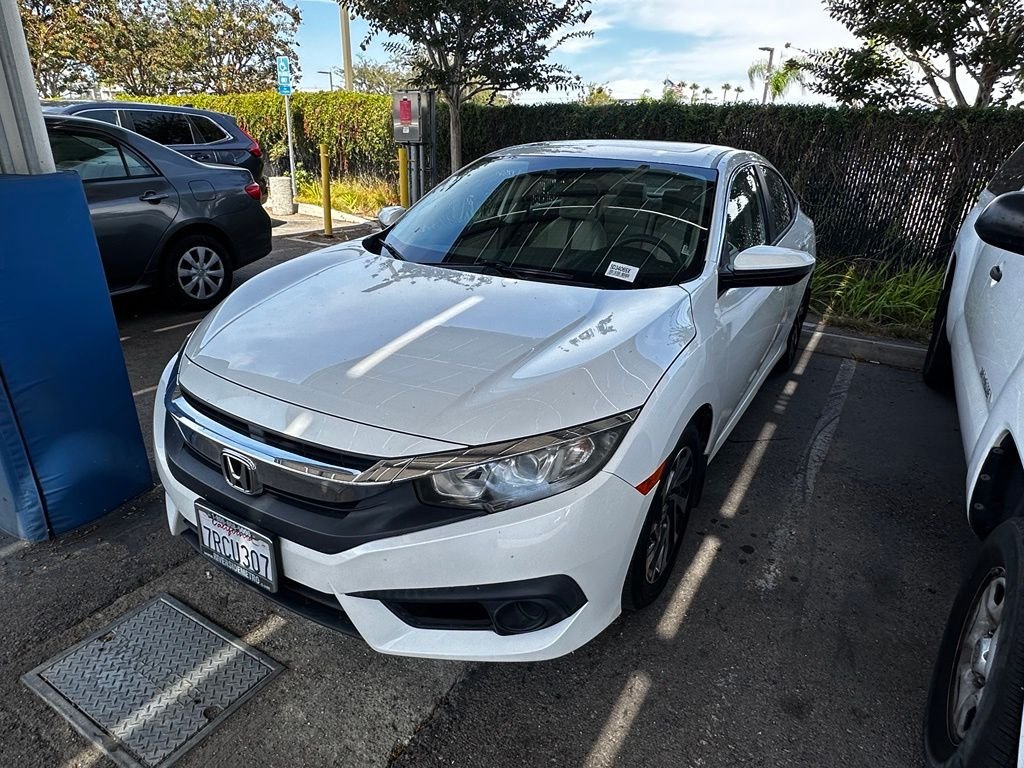 Used 2016 White Orchid Pearl Honda EX image 8
