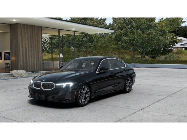 New 2026 Black Sapphire Metallic BMW 330i image 1