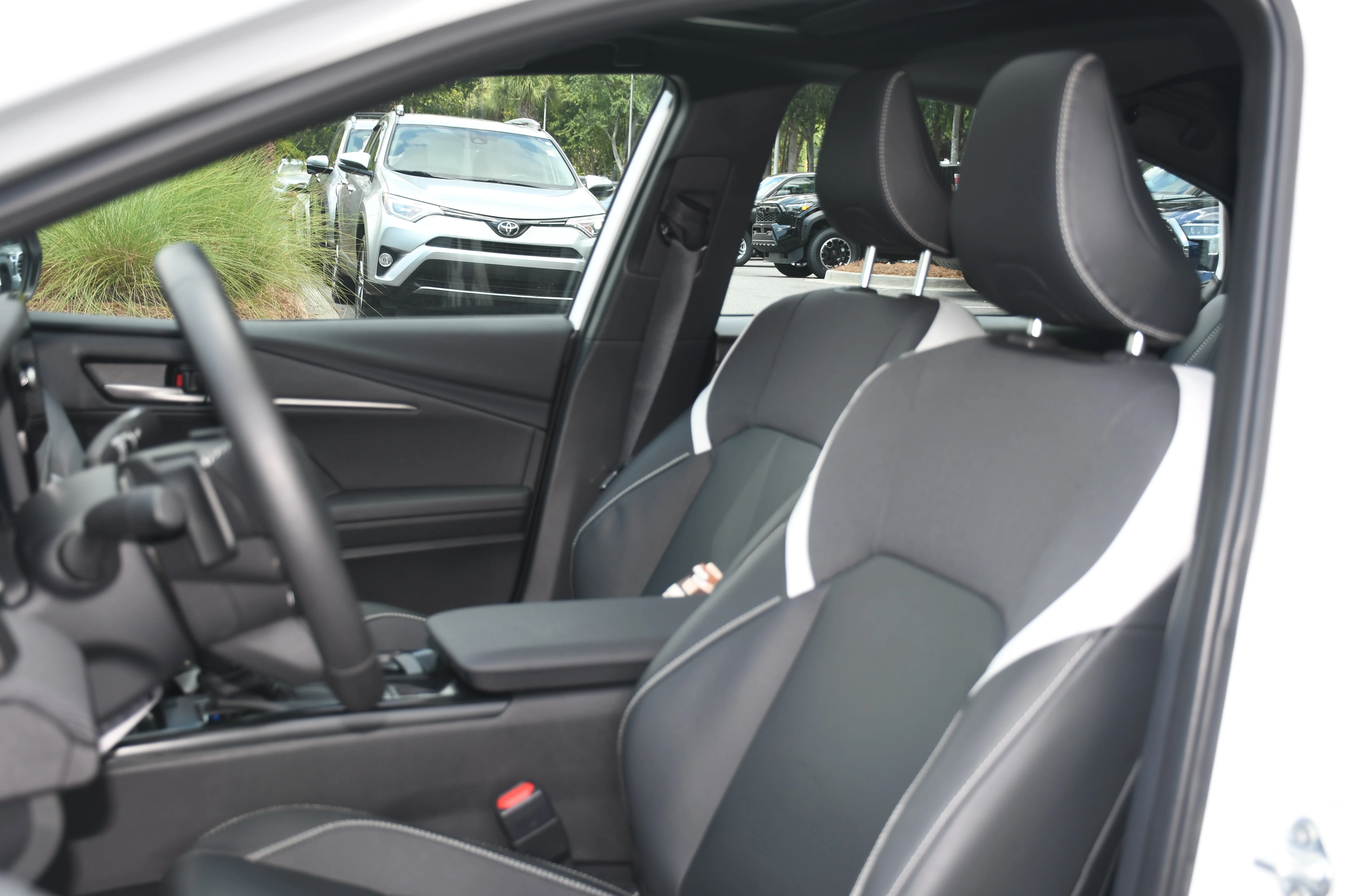 Certified Used 2025 White Toyota SE image 12
