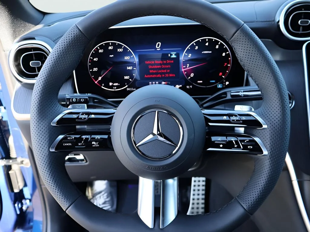 Certified Used 2026 Starling Blue Metallic Mercedes-Benz GLC 300 image 32