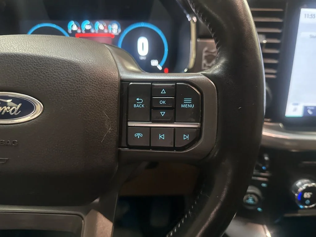 Used 2021 Space White Metallic Ford Lariat image 18