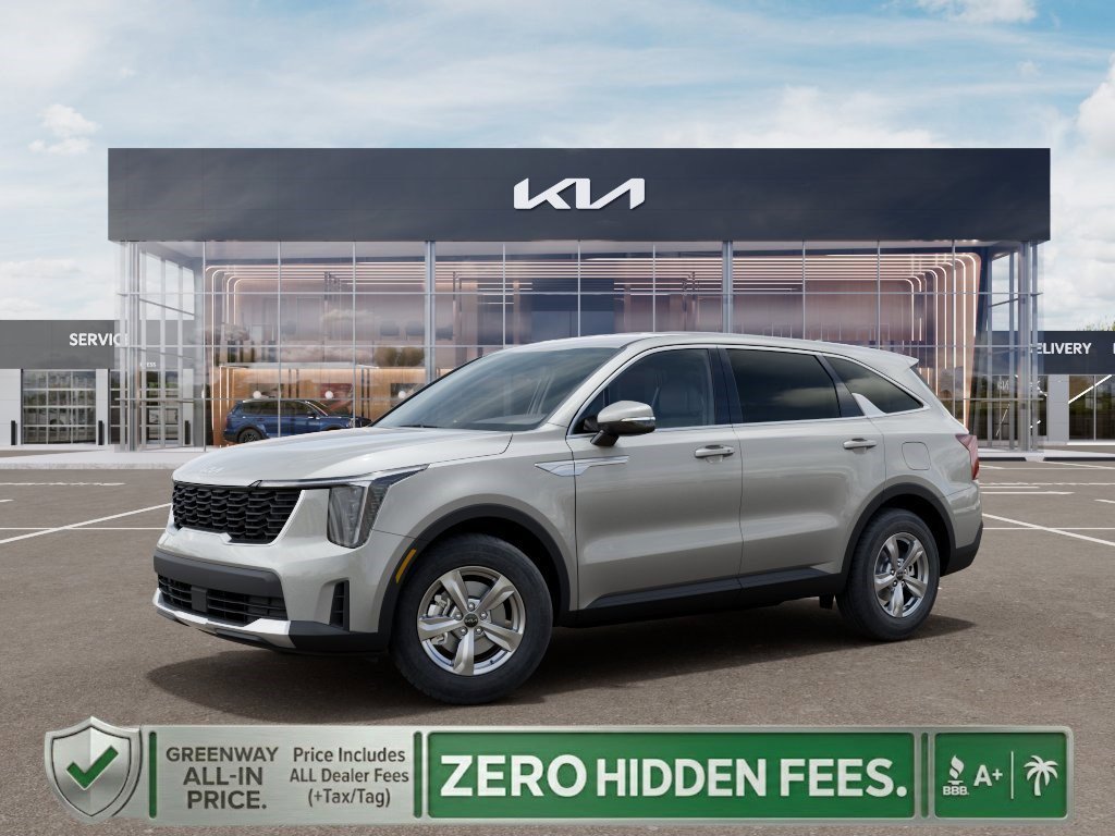 New 2026 Ivory Silver Kia LX image 3