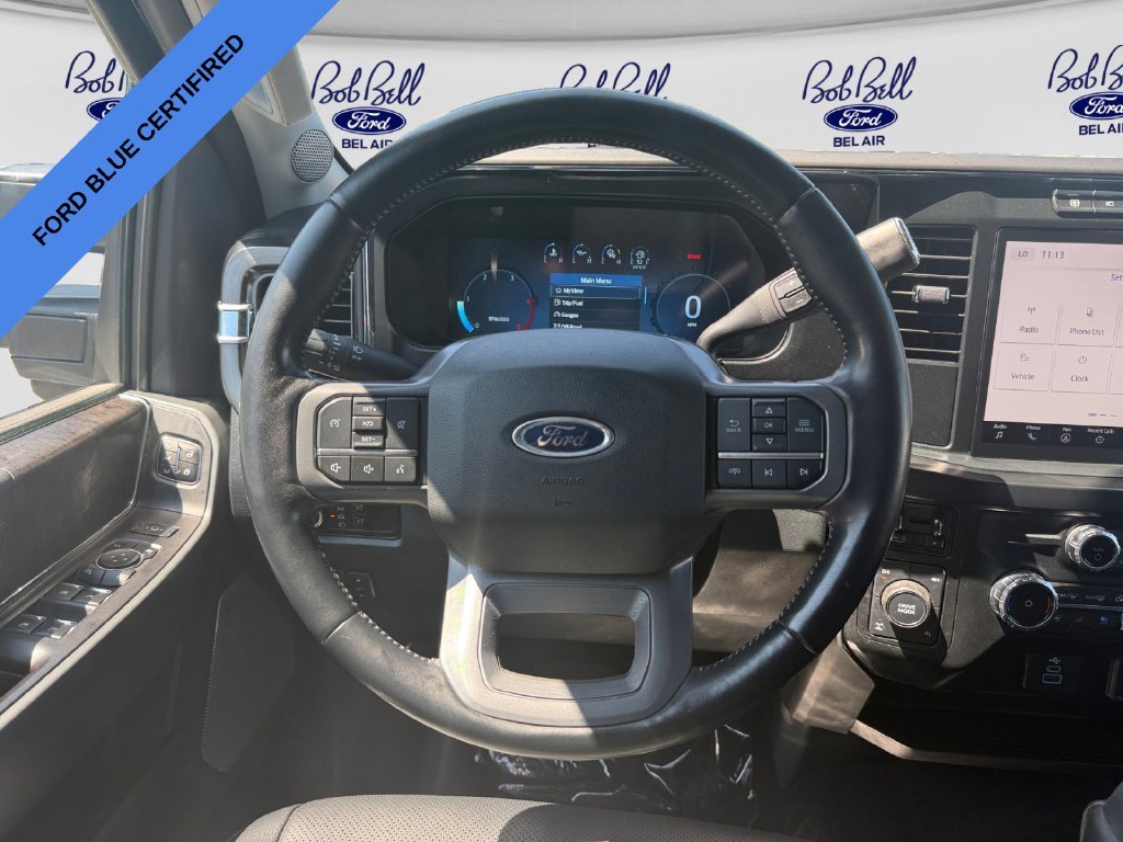 Certified Used 2023 Blue Metallic Ford Lariat image 13