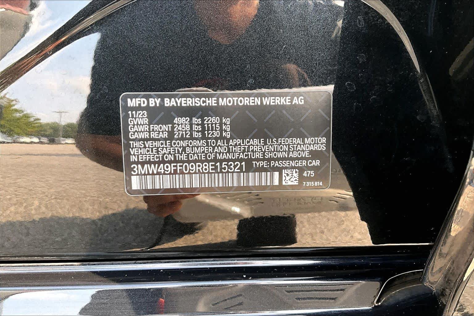 Certified Used 2024 Black Sapphire Metallic BMW M340i xDrive image 38