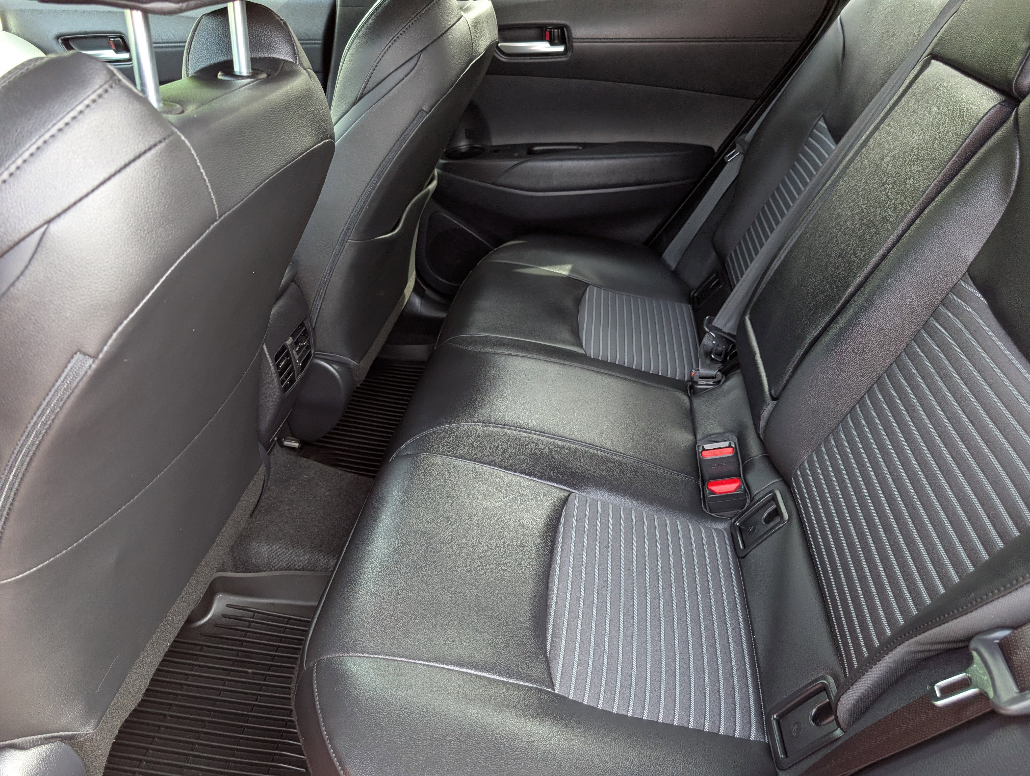 Used 2025 Red Crystal Toyota Hybrid XSE image 11