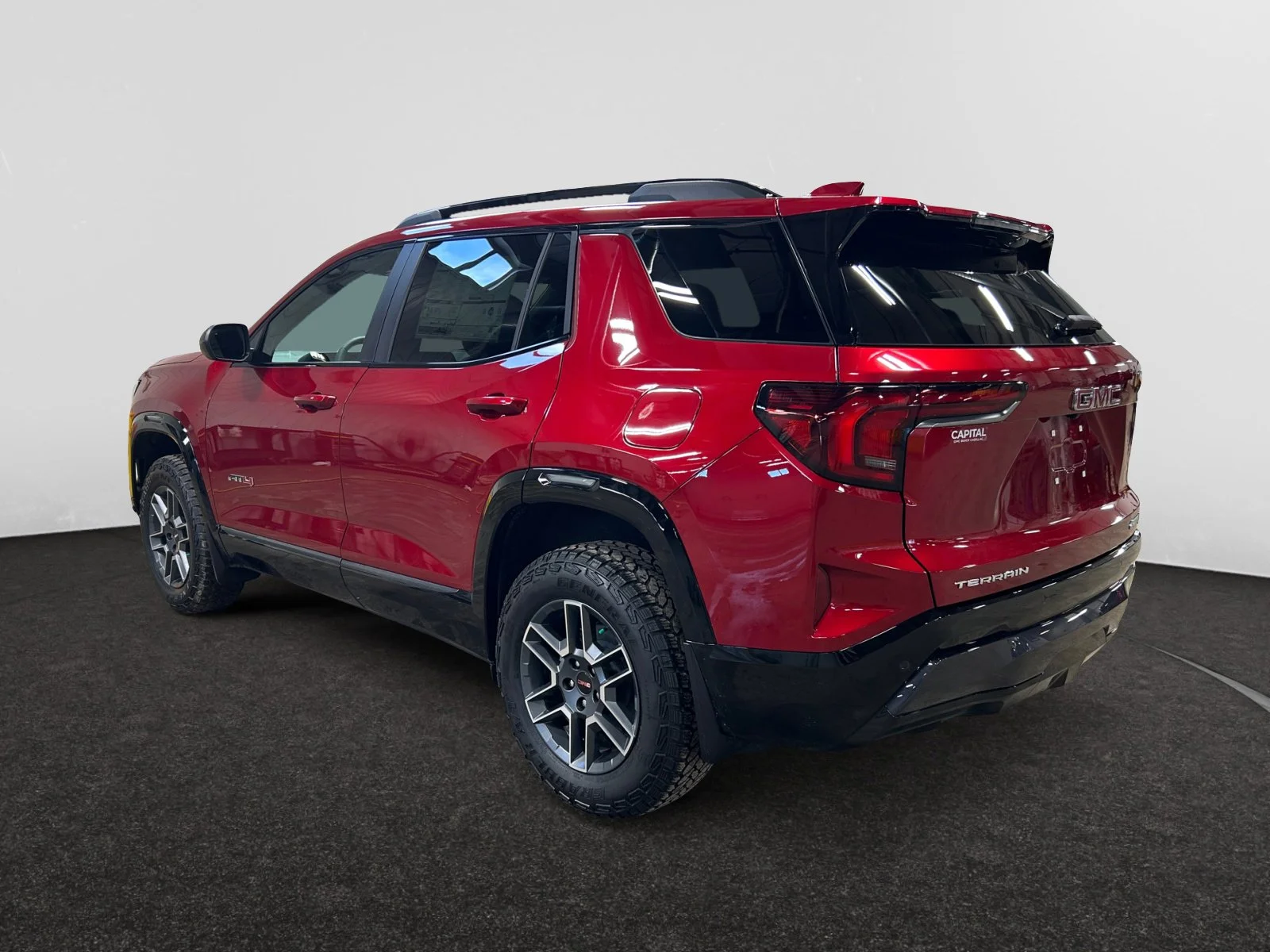 New 2026 Volcanic Red Tintcoat GMC AWD AT4 image 3