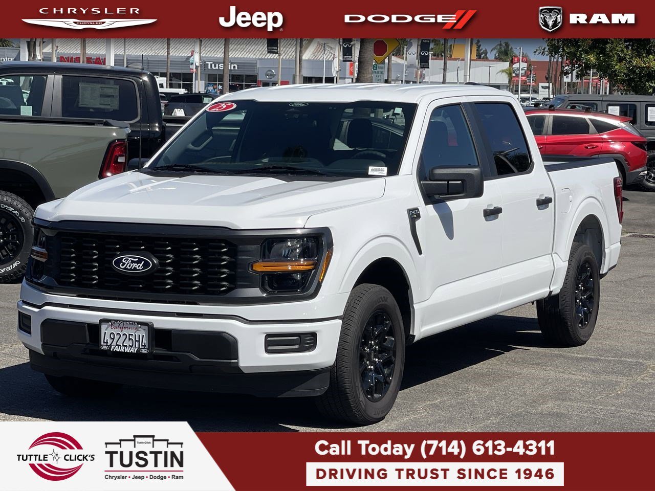 Used 2025 White Ford STX image 3