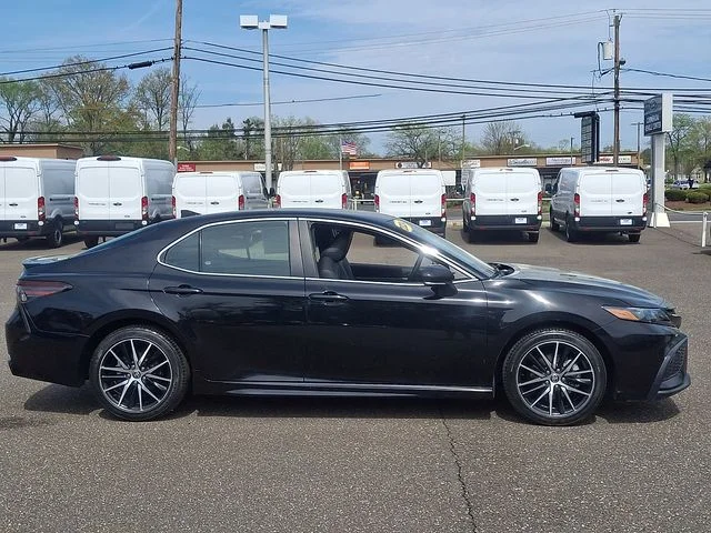 Certified Used 2024 Midnight Black Metallic Toyota SE image 7