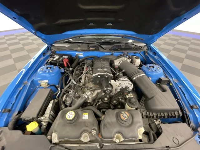 Used 2010 Grabber Blue Ford GT Premium image 22