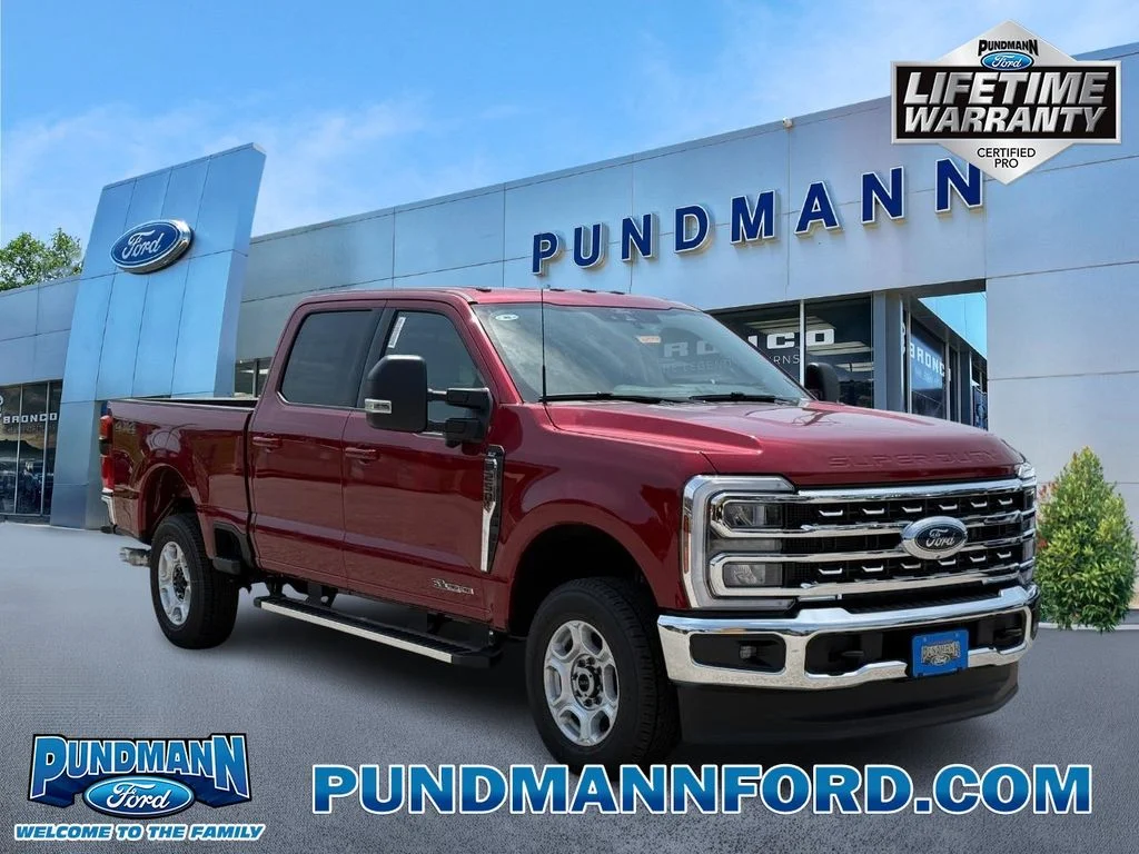 New 2026 Ruby Red Metallic Tinted Clearcoat Ford F-250® XLT image 1