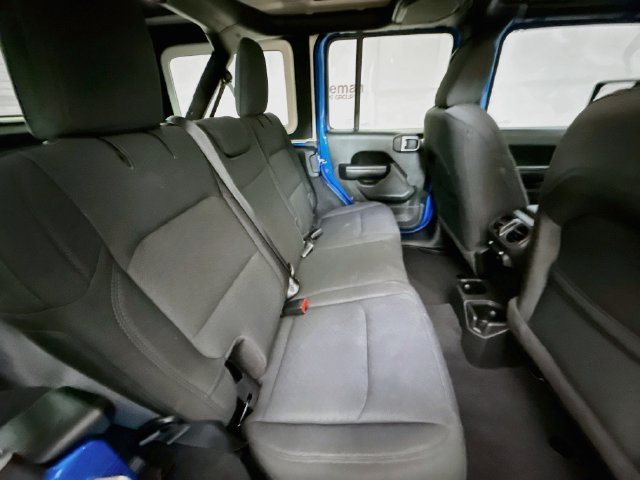 Used 2021 Blue Jeep Unlimited Sport Altitude image 26