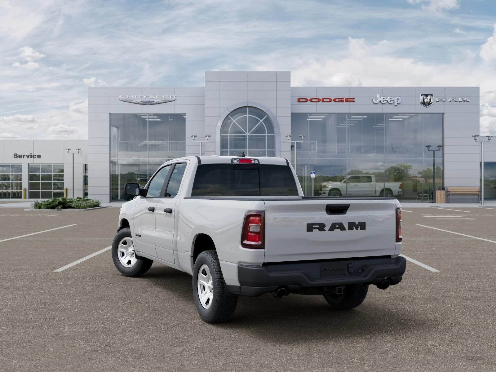 New 2026 Bright White Clearcoat RAM Tradesman image 31