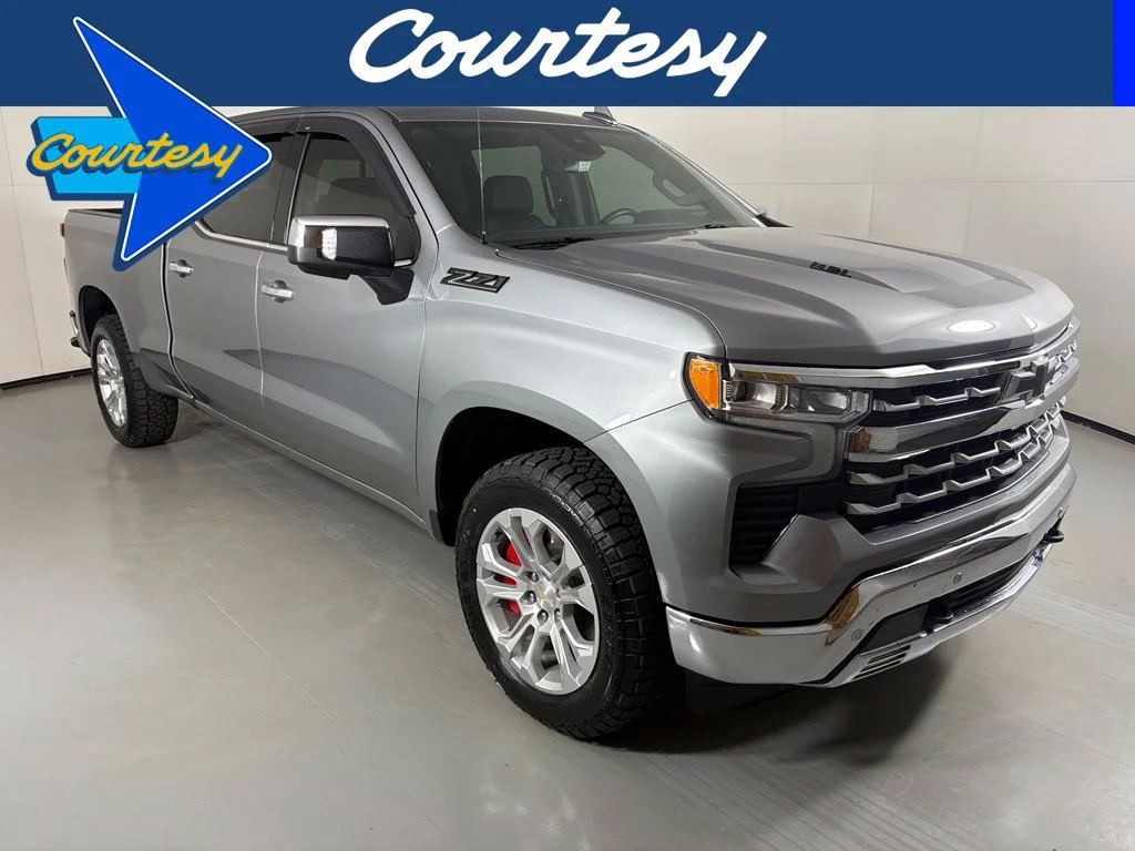 Certified Used 2025 Sterling Gray Metallic Chevrolet LTZ image 1