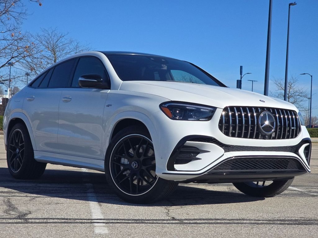 New 2026 MANUFAKTUR Moonlight White Metallic Mercedes-Benz GLE 53 AMG® image 1