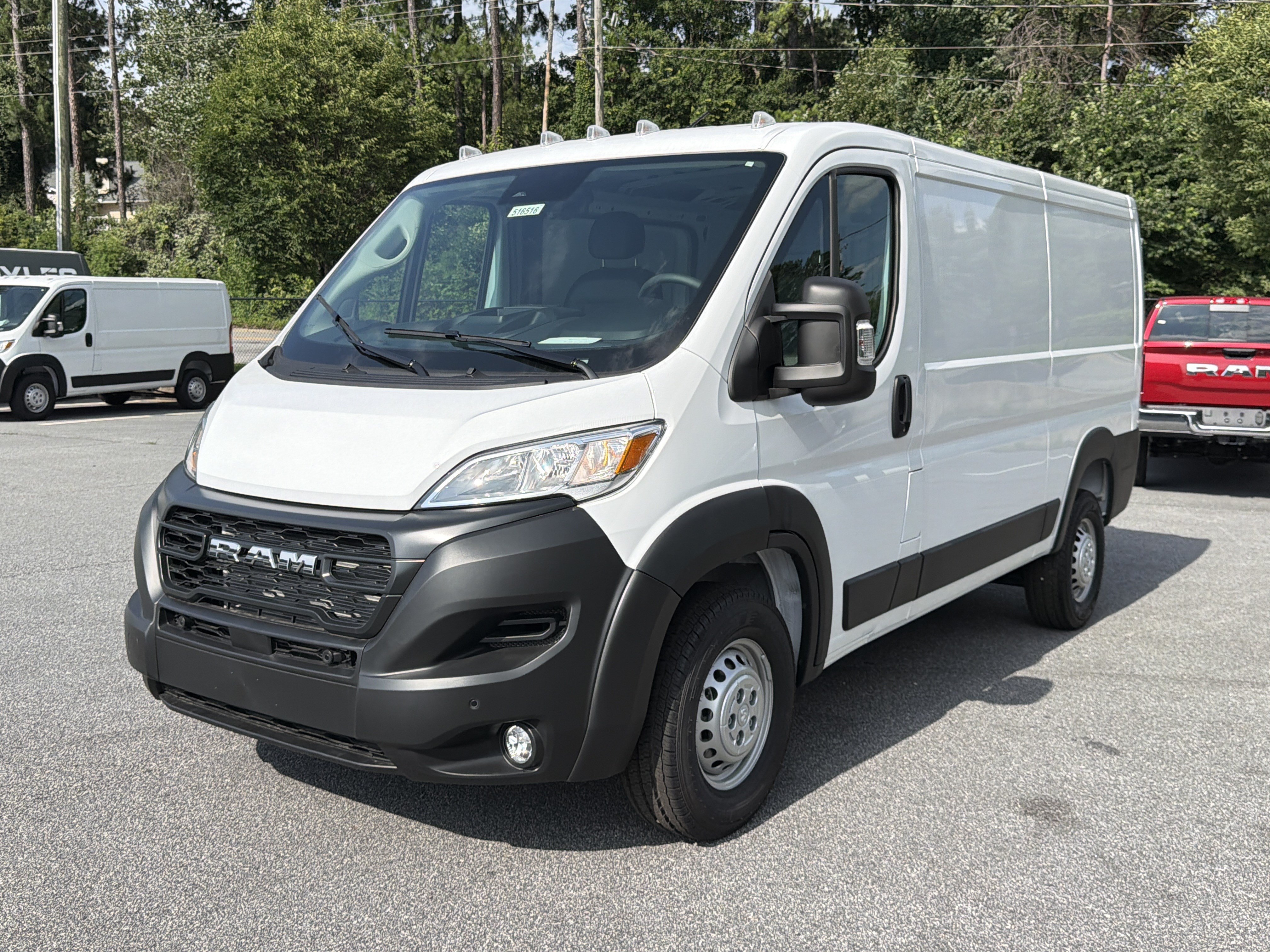New 2026 Bright White Clearcoat RAM Low Roof image 3