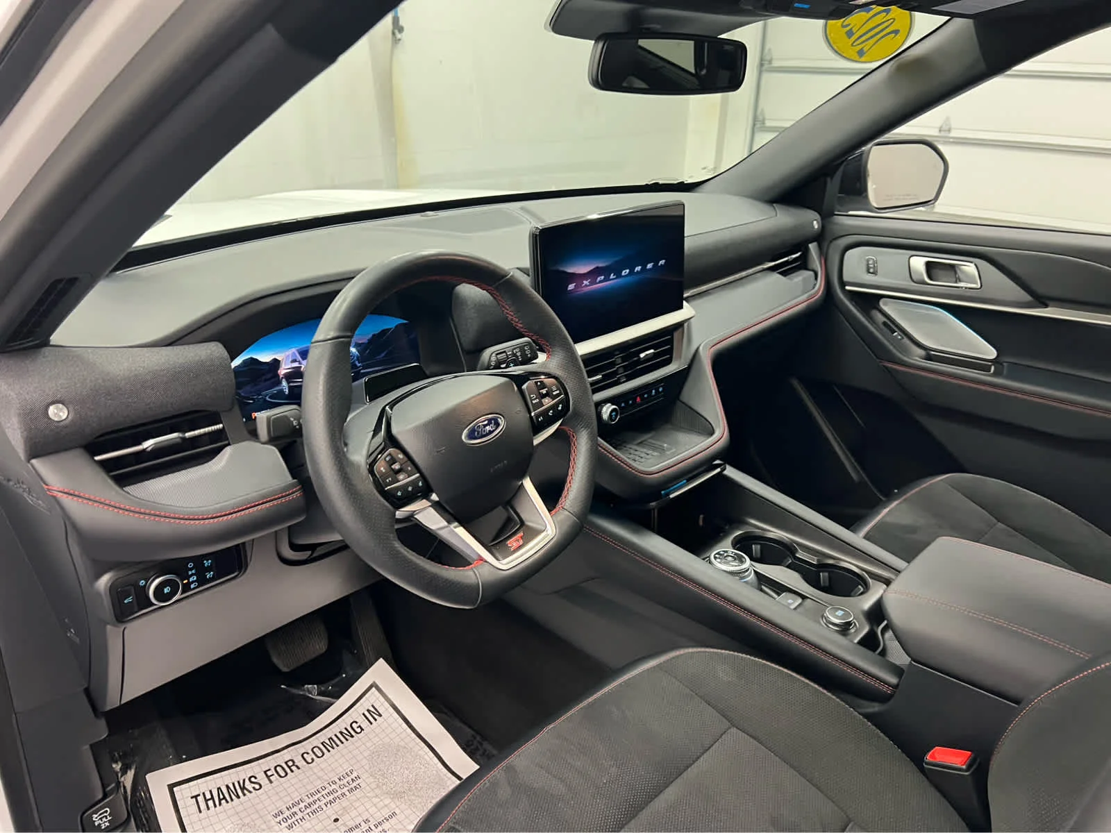 Used 2025 Star White Metallic Tri-Coat Ford ST image 19