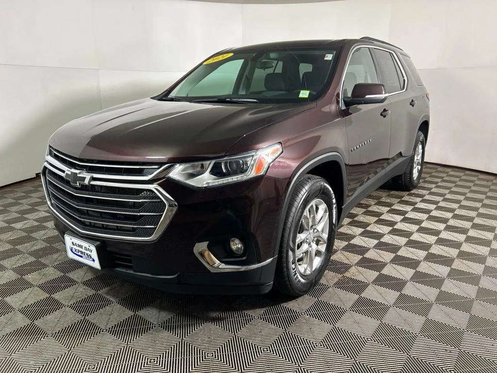 Used 2021 Black Cherry Metallic Chevrolet LT image 11