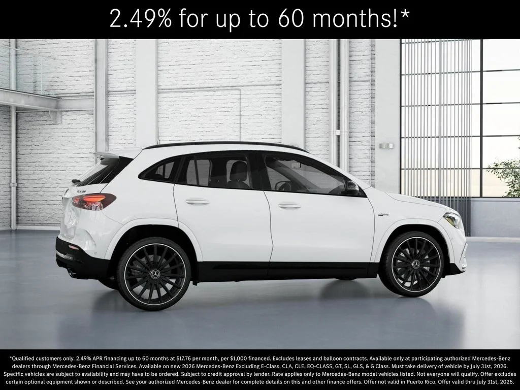 New 2026 Polar White Mercedes-Benz AMG® GLA 35 4MATIC SUV image 18