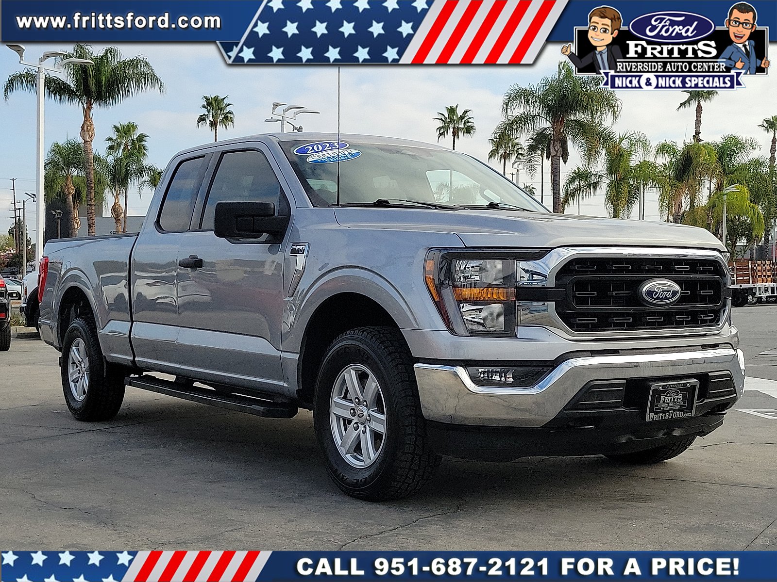 Certified Used 2023 Silver Metallic Ford XLT image 22