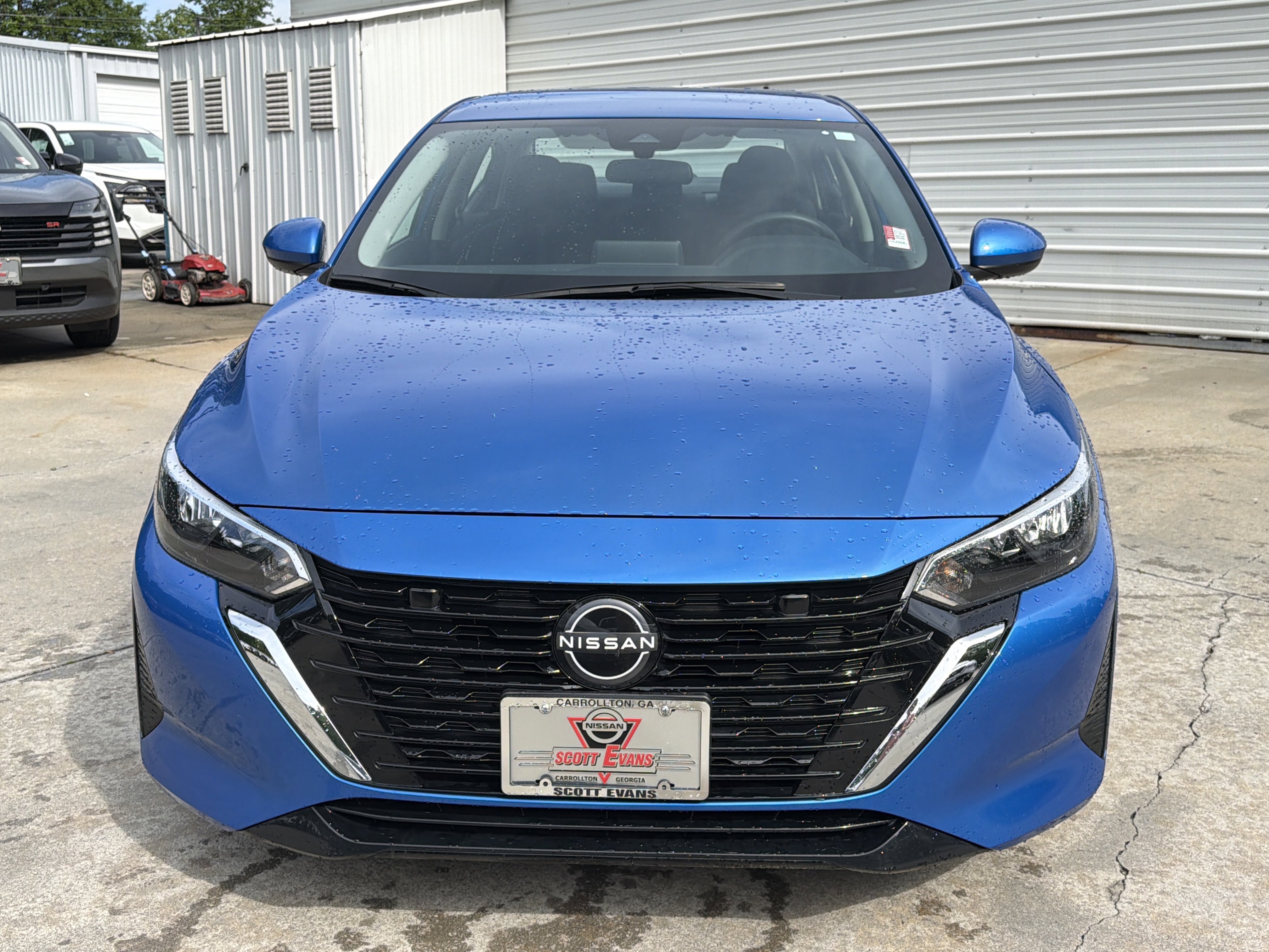 Used 2025 Electric Blue Metallic Nissan SV image 3