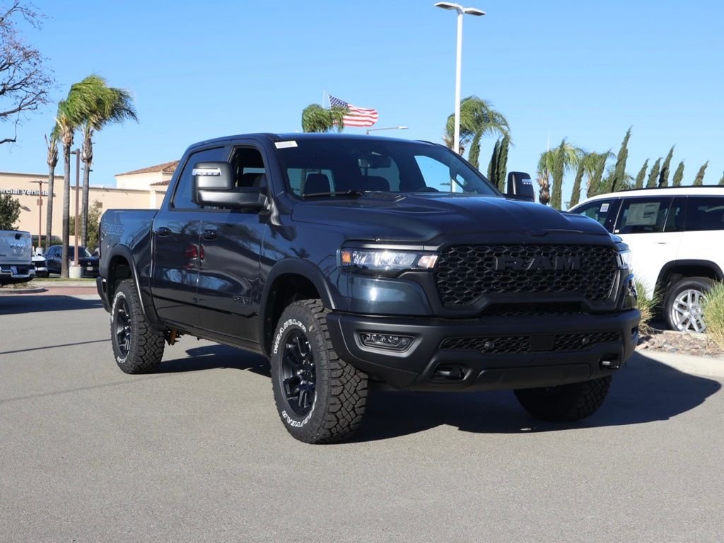 New 2026 Forged Blue Metallic Exterior Paint RAM Rebel image 1