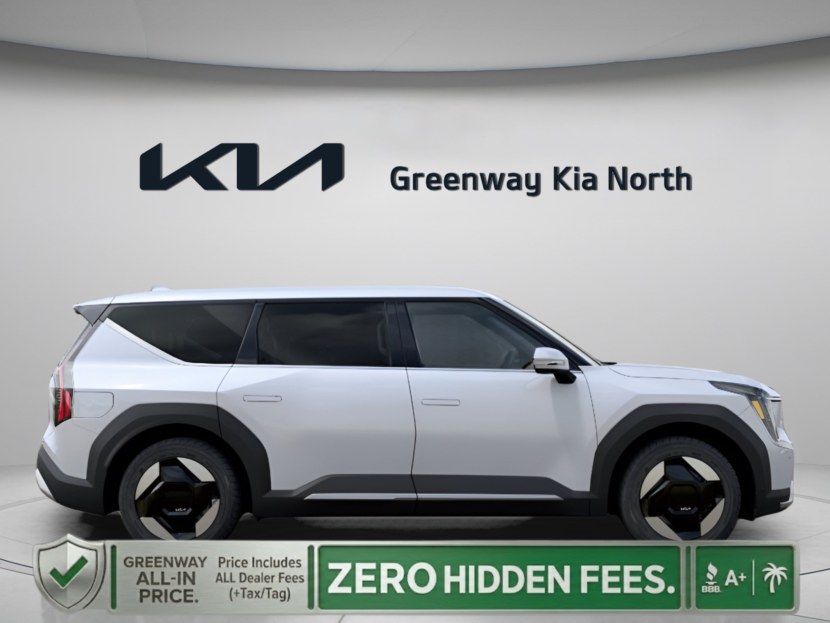 New 2026 Glacial White Pearl Kia Light Long Range RWD image 9