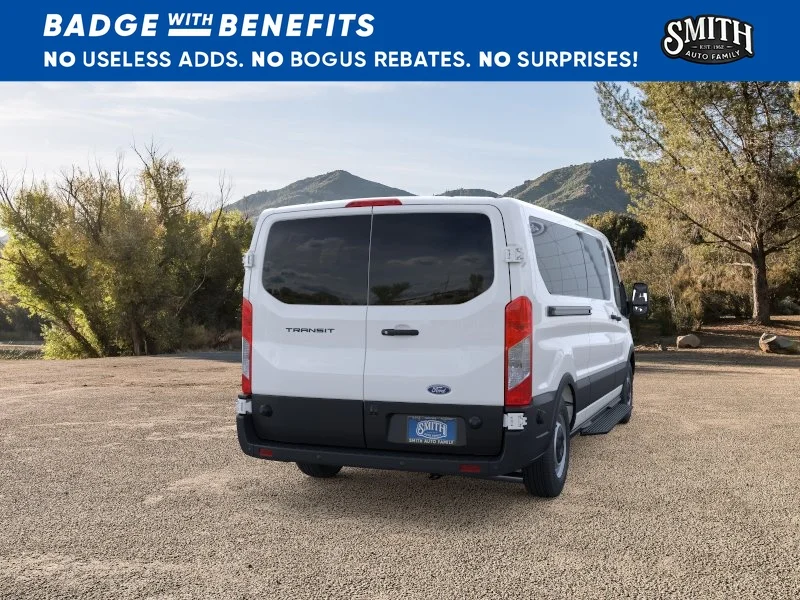 New 2026 Oxford White Ford Passenger Van XL image 9
