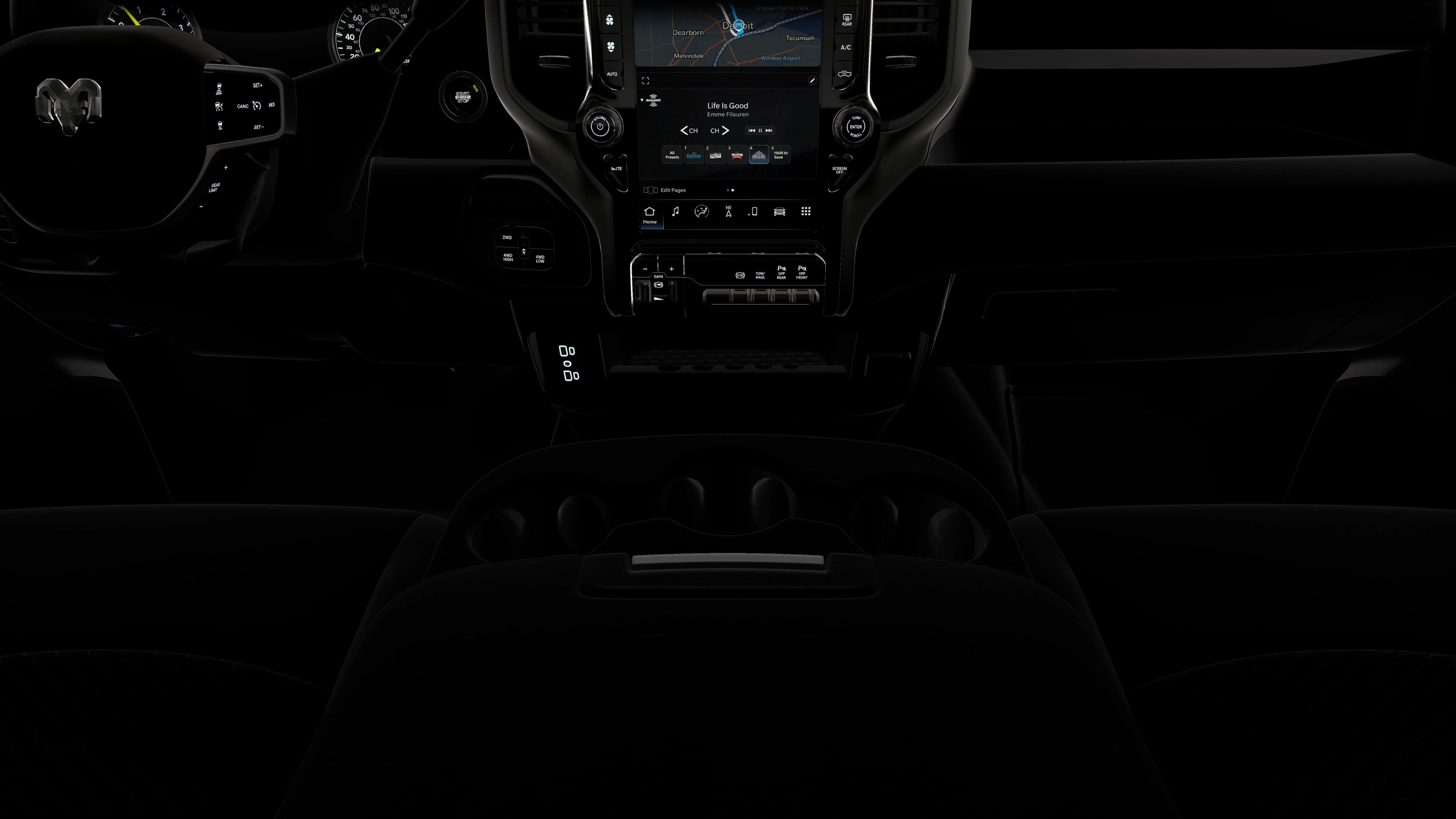 New 2026 Forged Blue Metallic Exterior Paint RAM Tradesman image 17