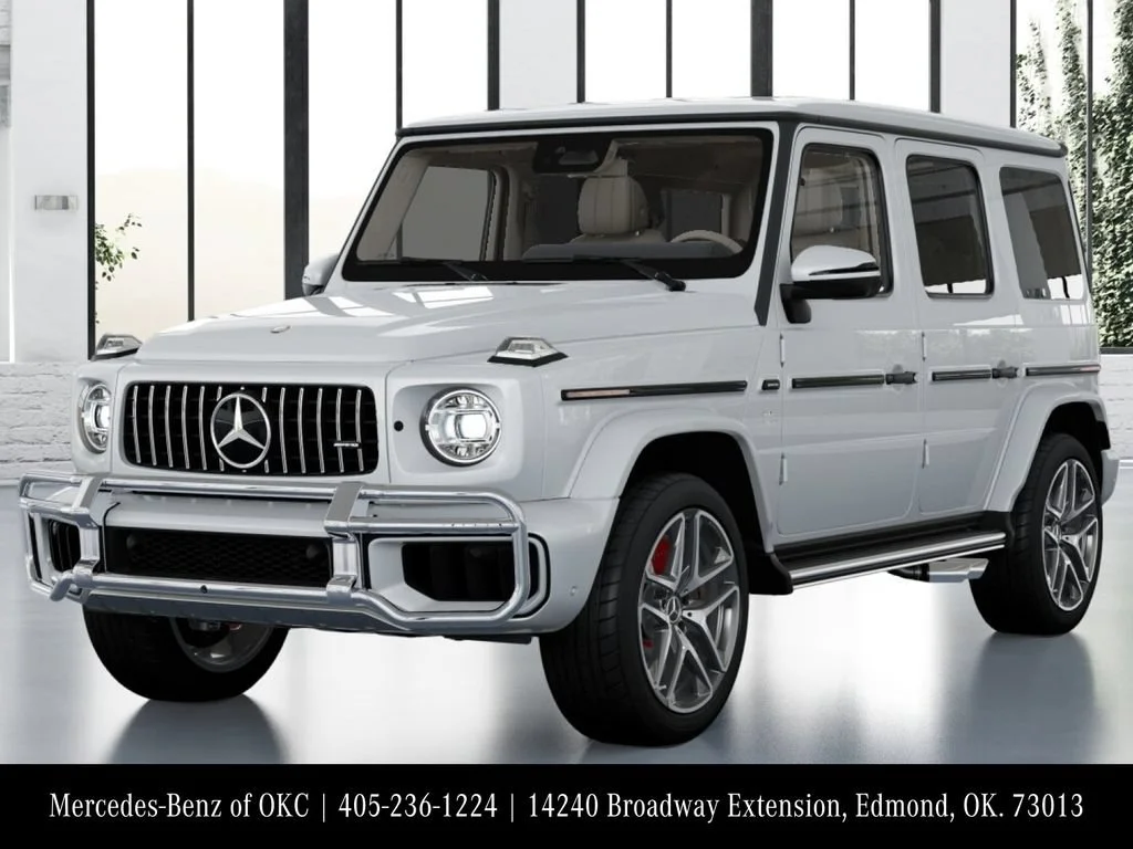 New 2027 MANUFAKTUR Moonlight White Metallic Mercedes-Benz AMG® G 63 SUV image 43