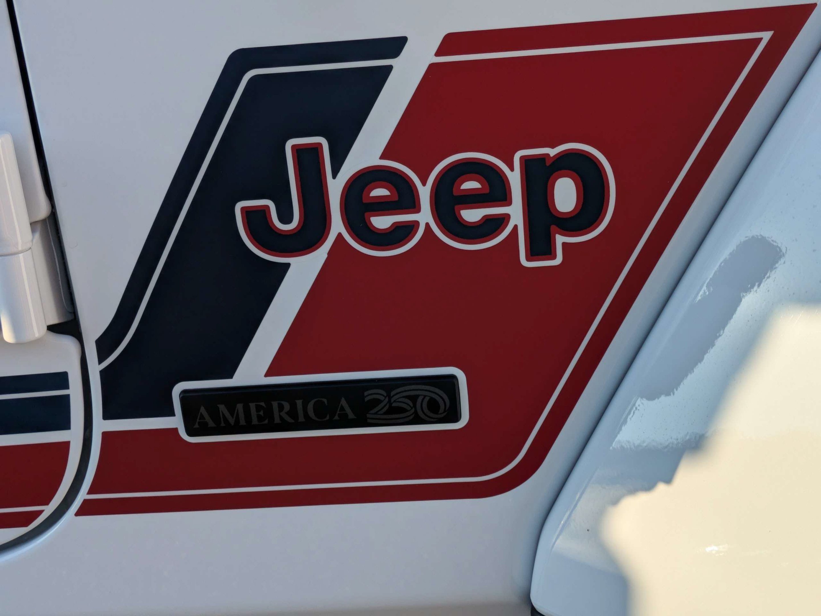 New 2026 Bright White Clearcoat Jeep America 250 image 30