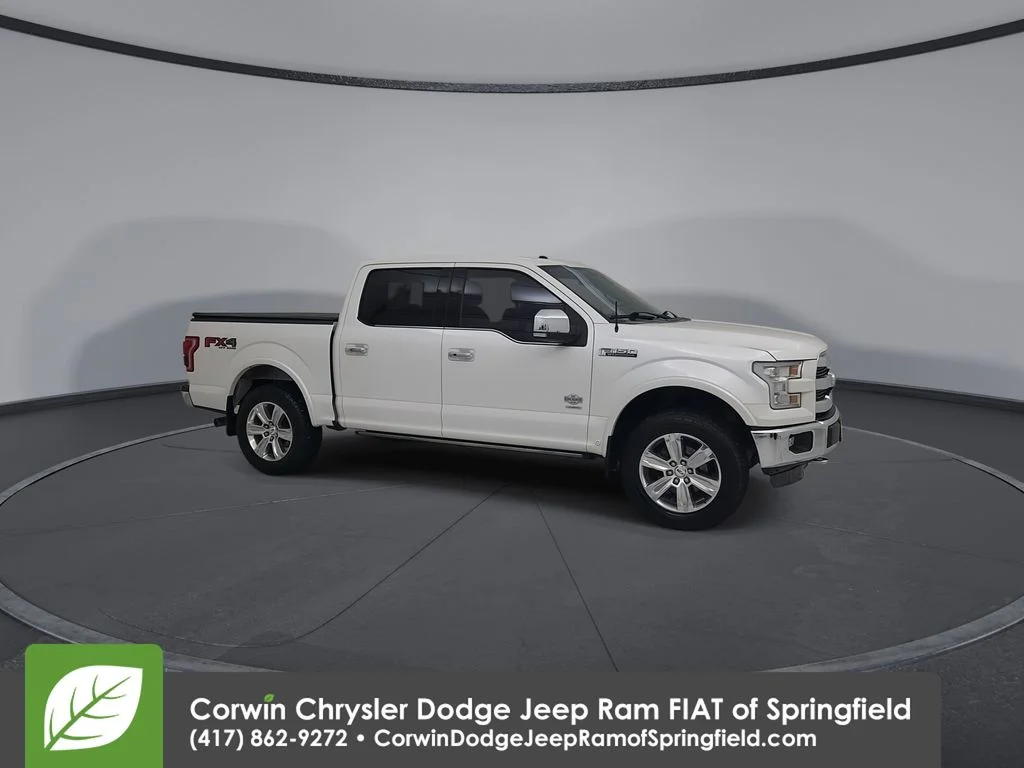 Used 2015 White Ford King Ranch image 2