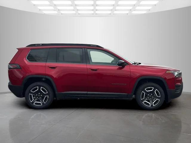 New 2026 Red Hot Pearl-Coat Exterior Paint Jeep Laredo image 8
