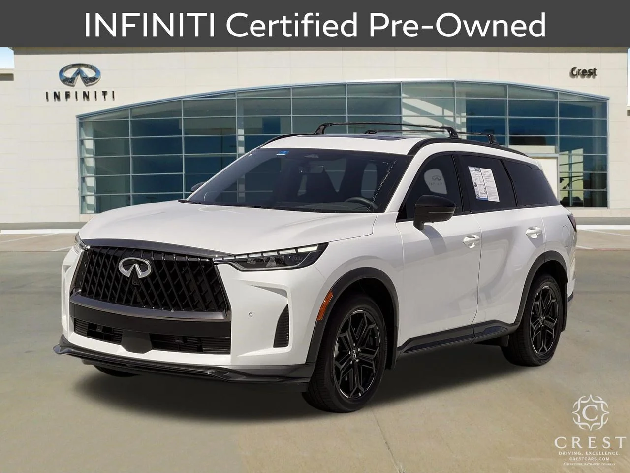 Certified Used 2026 Radiant White INFINITI SPORT image 9