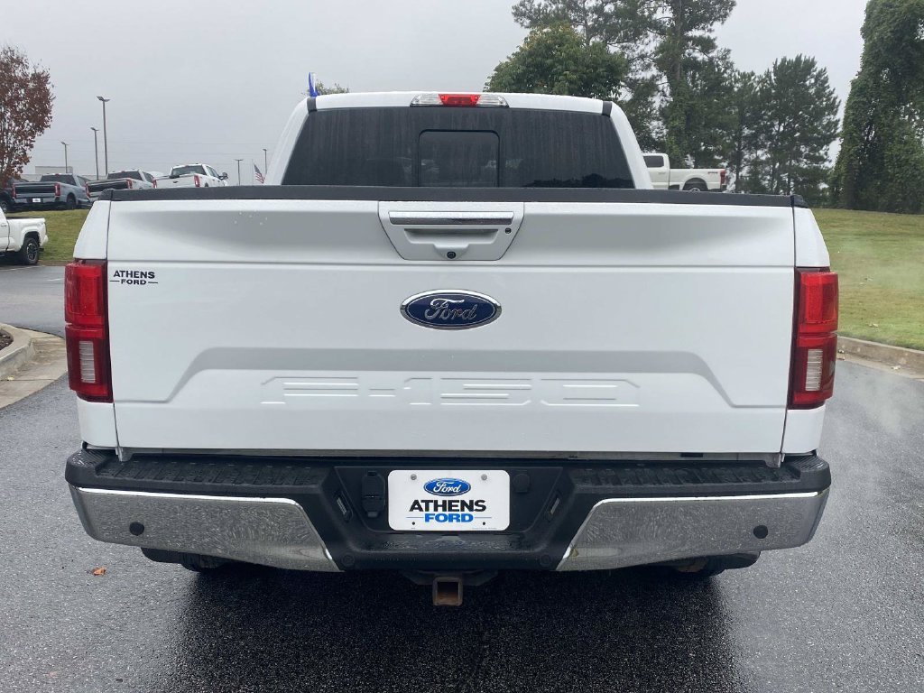 Certified Used 2018 Oxford White Ford Lariat image 4