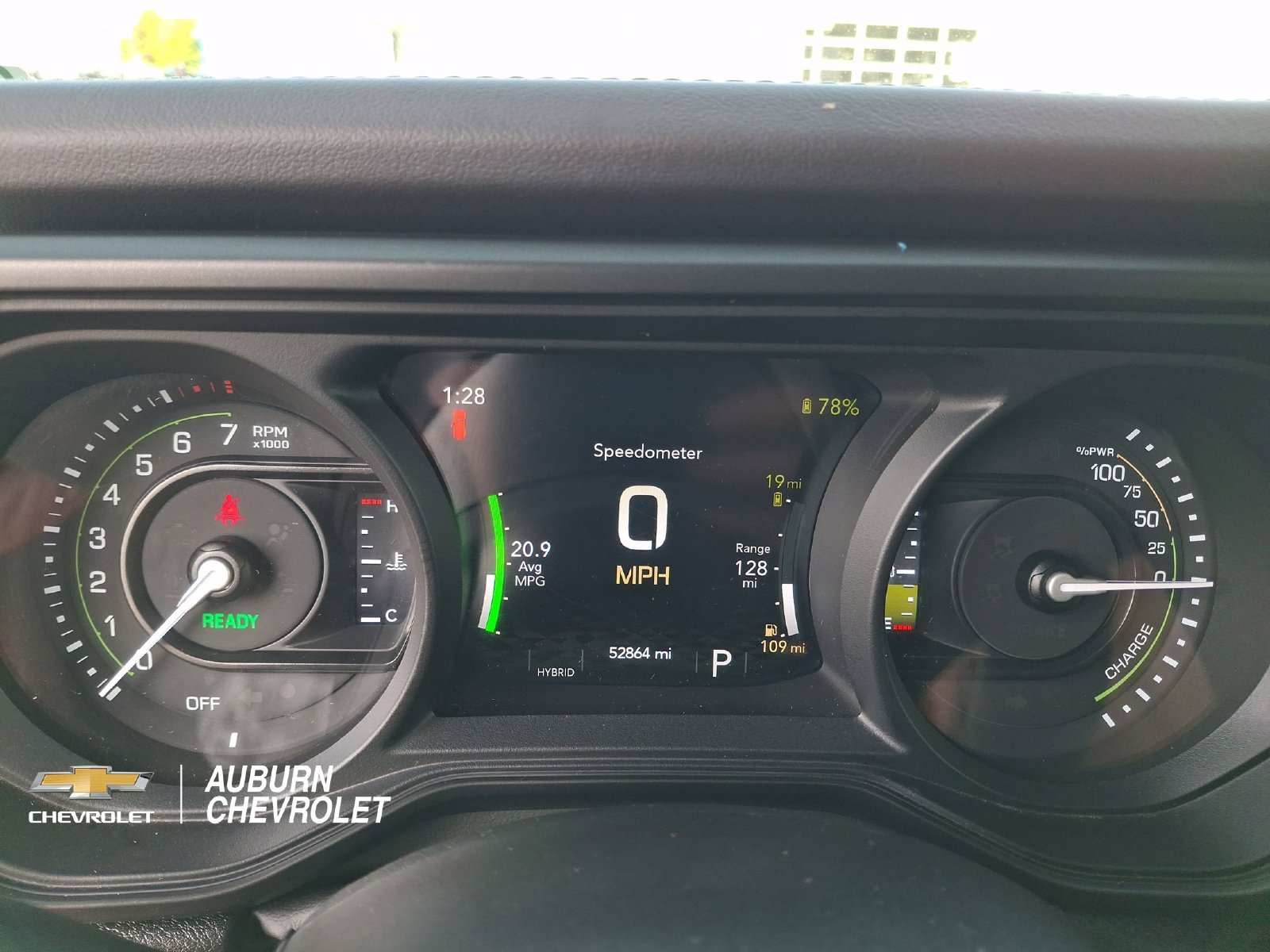 Used 2024 White Jeep Sahara 4xe image 13
