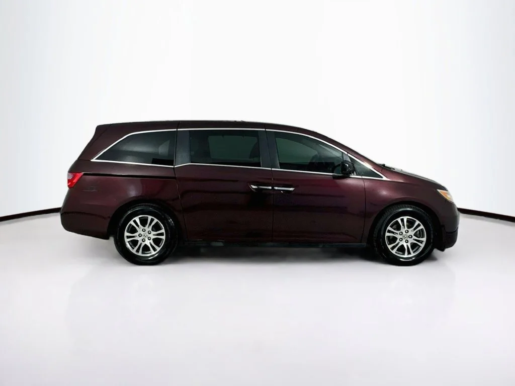 Used 2013 Dark Cherry Pearl Honda EX image 8