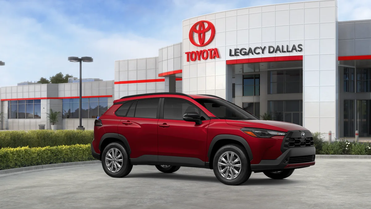 New 2026 Soul Red Crystal Toyota LE image 15