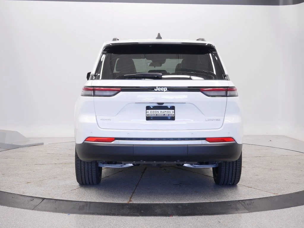 New 2027 Bright White Clearcoat Jeep Limited image 4