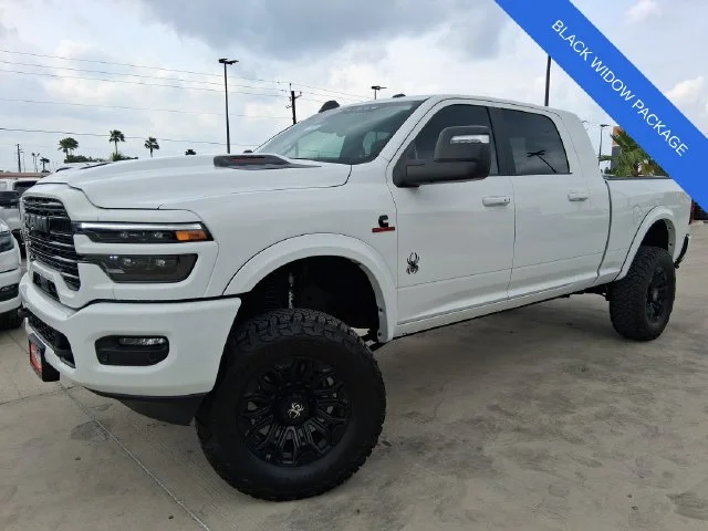 New 2026 Bright White Clear-Coat Exterior Paint RAM Laramie image 3