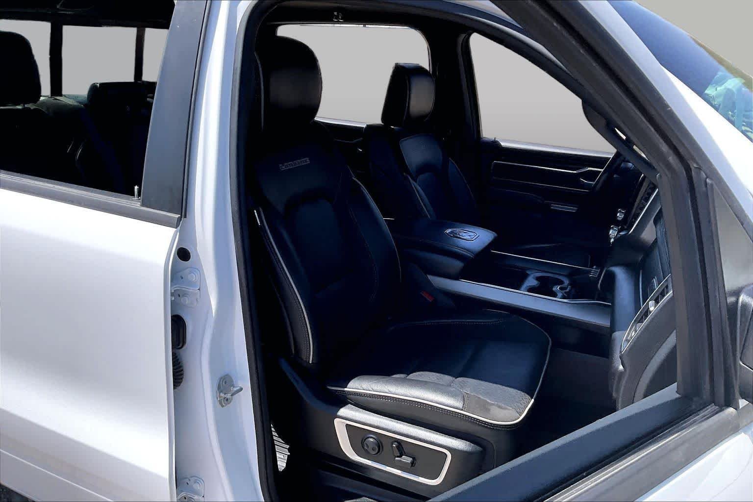 Used 2023 Bright White Clearcoat Ram Laramie image 8