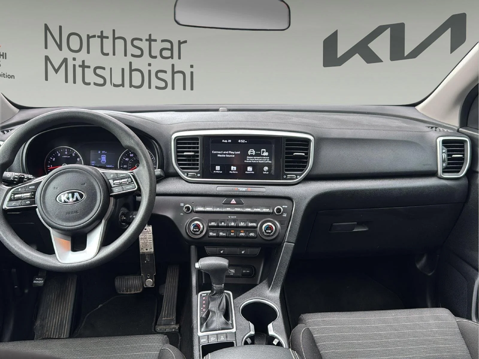 Used 2020 Clear White Kia LX image 12