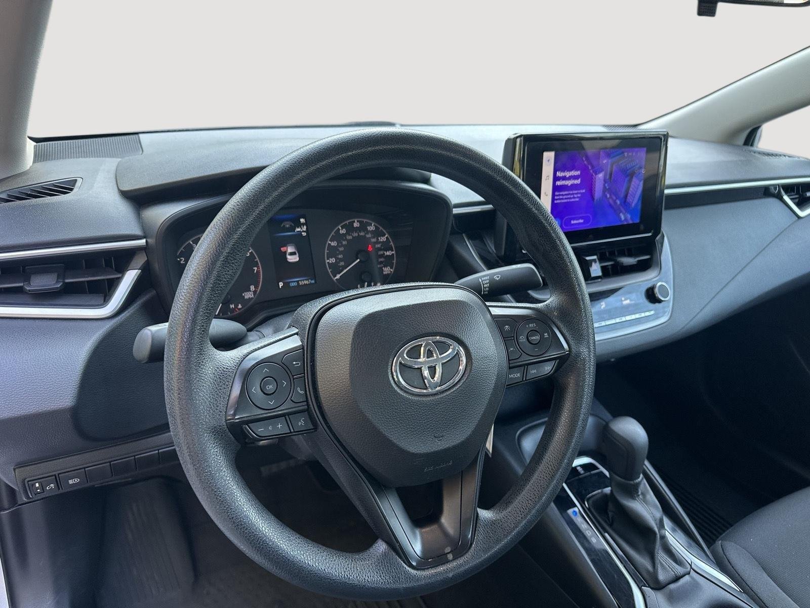 Used 2024 Classic Silver Metallic Toyota LE image 10