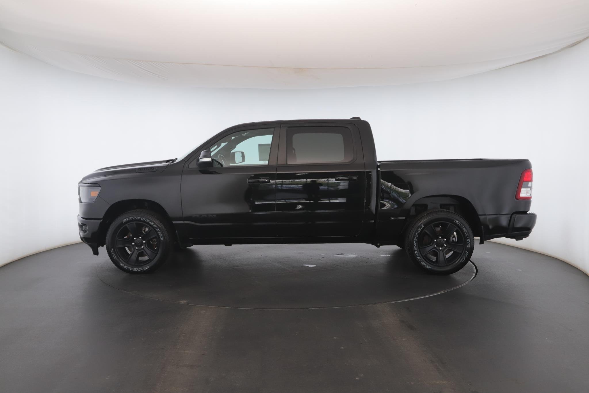 Used 2021 Diamond Black Crystal Pearlcoat Ram Big Horn 4x4 Crew Cab 5